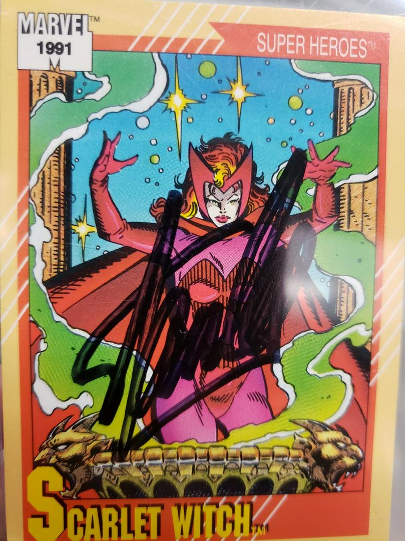 signed Stan Lee card w/coa (1 of 1)