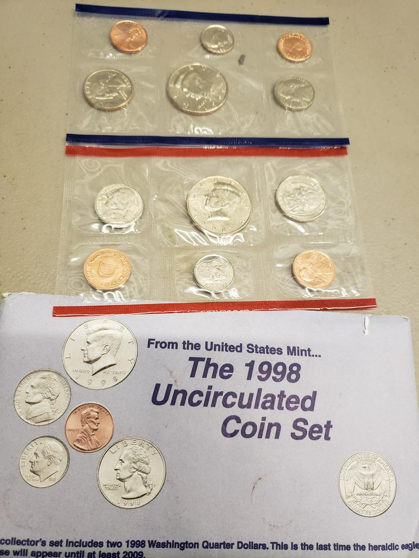1998 Uncirculated coin set (1 of 1)