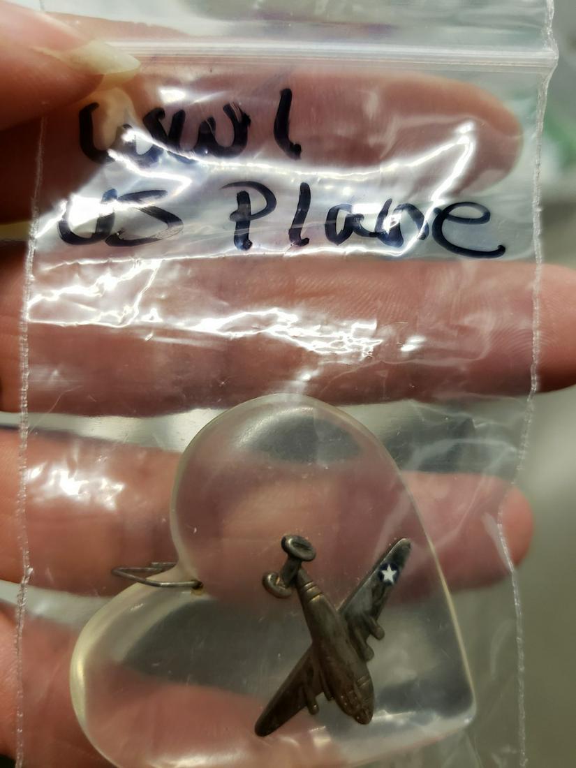 WW1 US Plane pendant: WW1 US Plane pendant