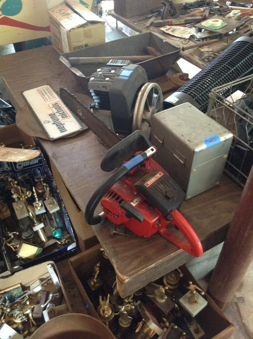 chainsaw, compressor and more: chainsaw, compressor and more