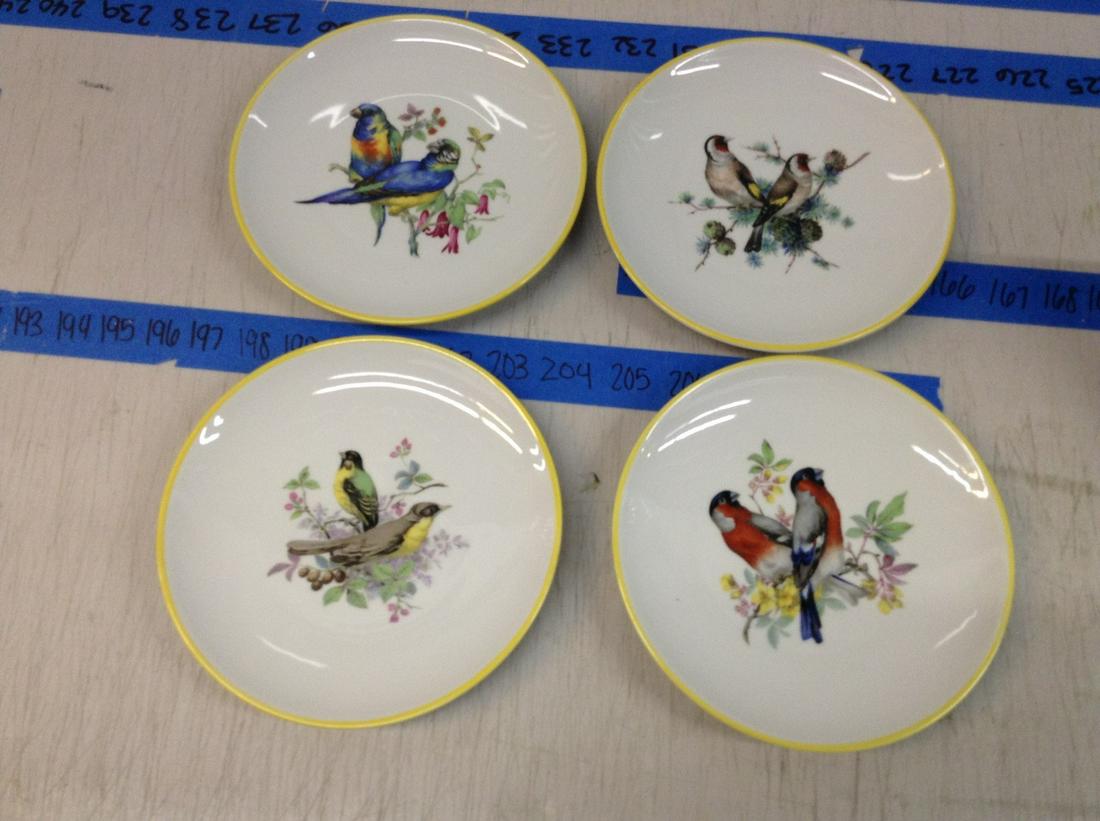 JKW lot of four bird plates 8" (1 of 1)
