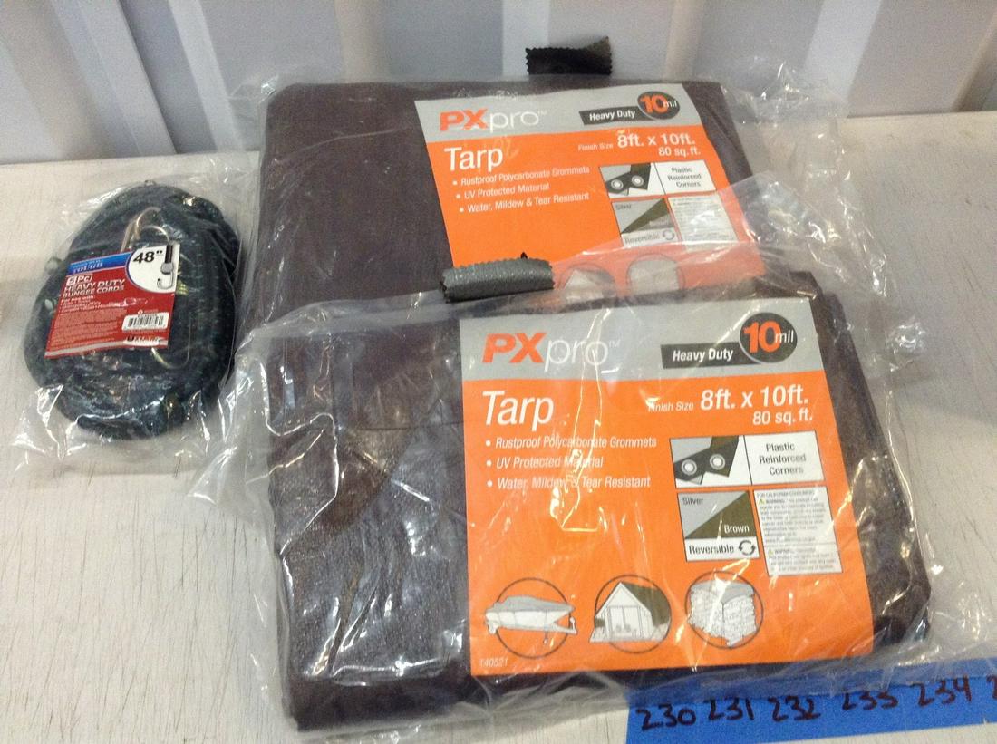 PX Pro Tarp and Bungee Cords (1 of 1)
