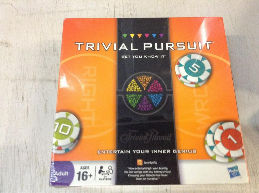 Trivial Pursuit Bet You Know It Game Sealed: Trivial Pursuit Bet You Know It Game Sealed