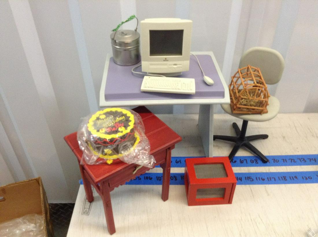 american girl doll apple tv and furniture (1 of 1)