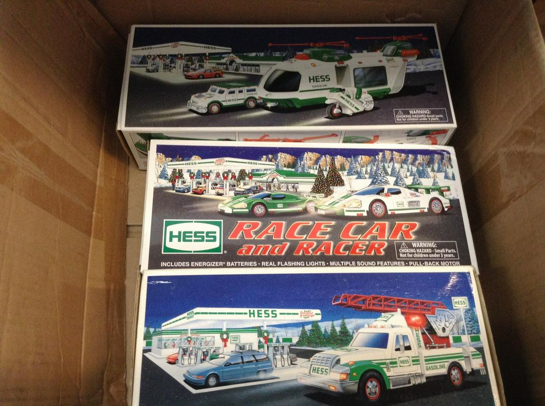 lot of three hess trucks (1 of 1)