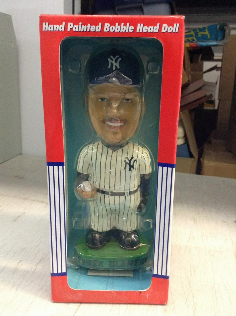 roger clemens hand painted bobble head new in package (1 of 1)