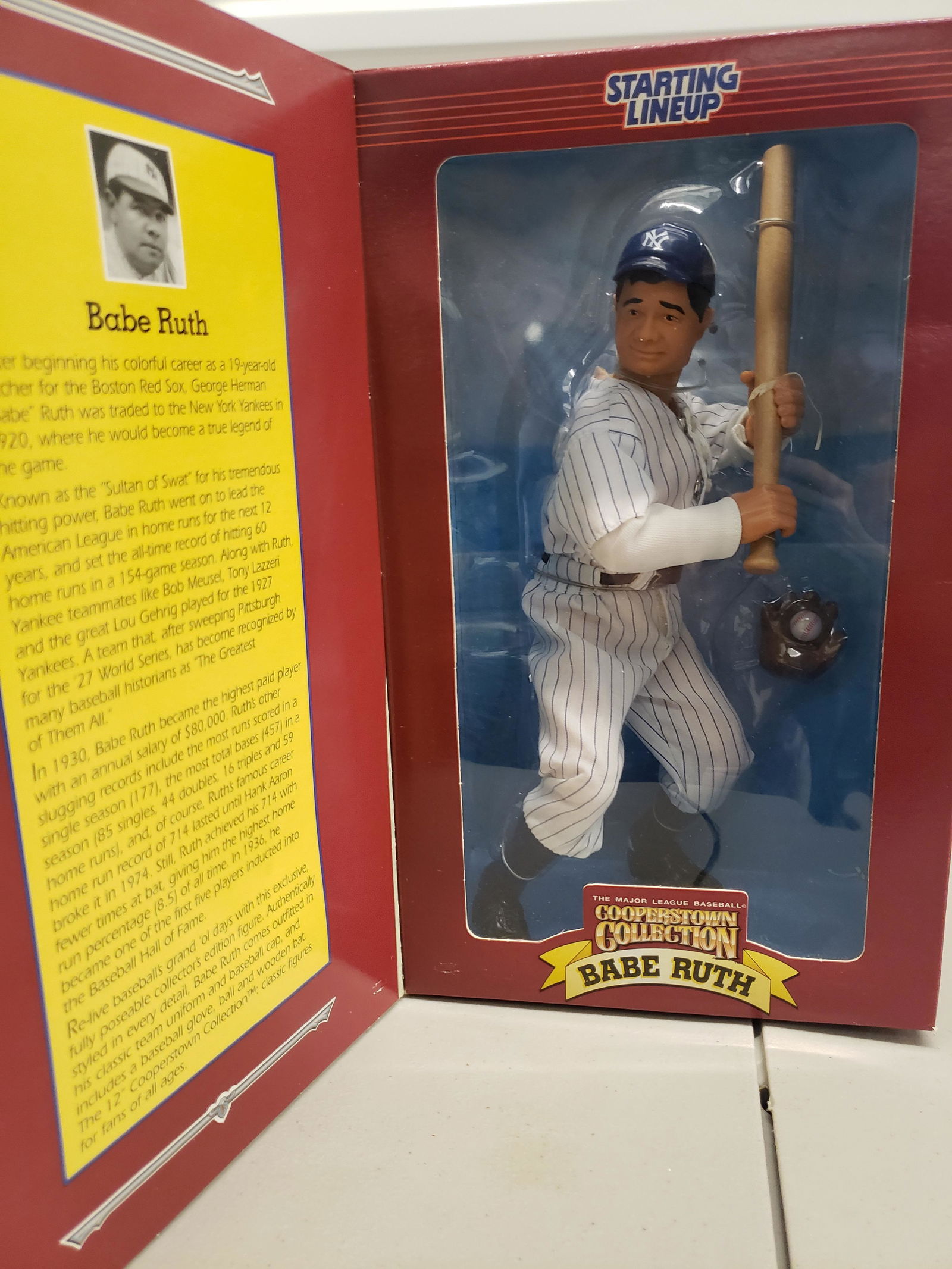 Babe Ruth Cooperstown Collection Starting Lineup
