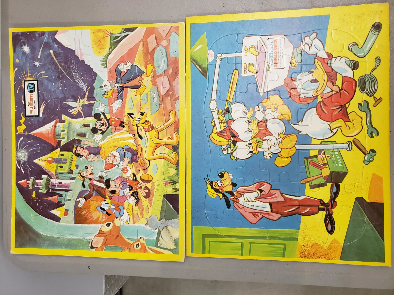 Two very early Walt Disney puzzles: Two very early Walt Disney puzzles