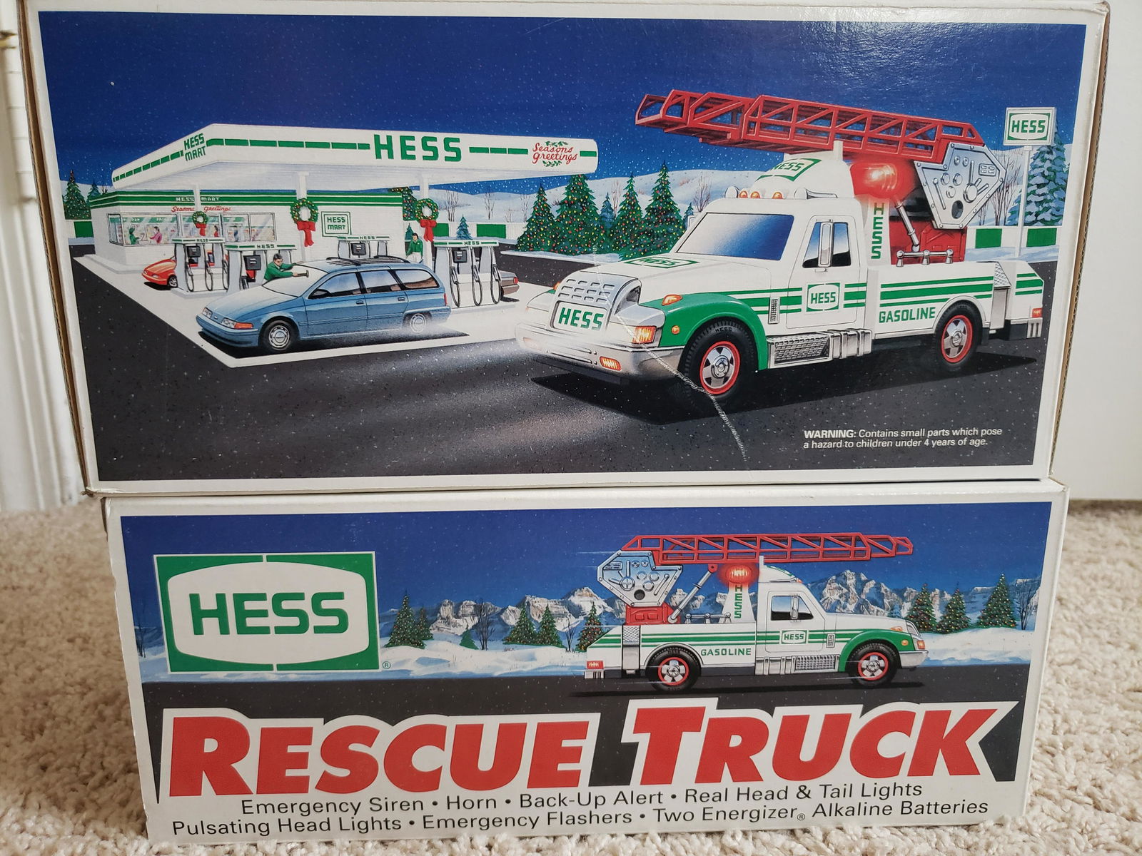 Two Hess Trucks - NIB (1 of 1)