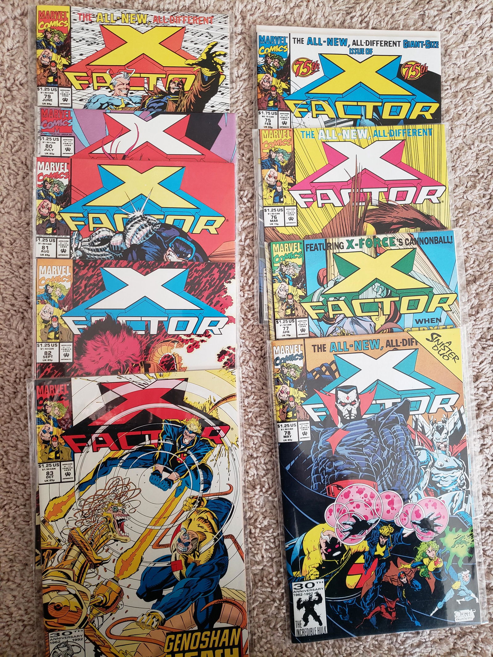 Lot of Marvel X-Factor comics (1 of 1)