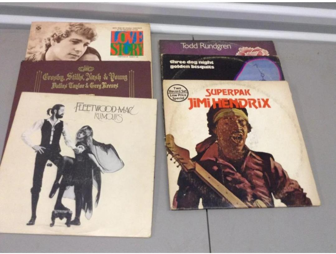 Lot of albums - Jimi Hendrix, Fleetwood Mac and more: Lot of albums - Jimi Hendrix, Fleetwood Mac and more