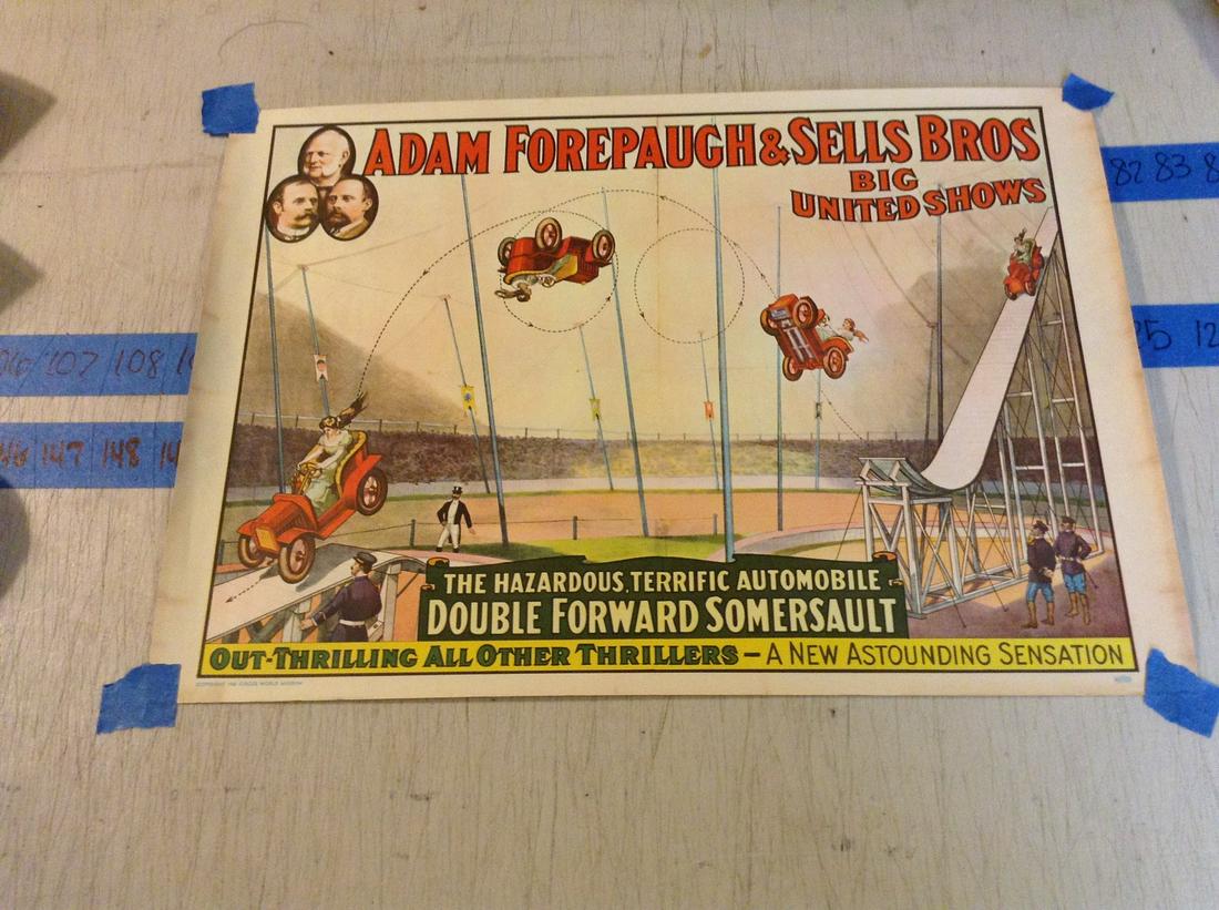 Vintage Circus Poster 1960 (1 of 1)