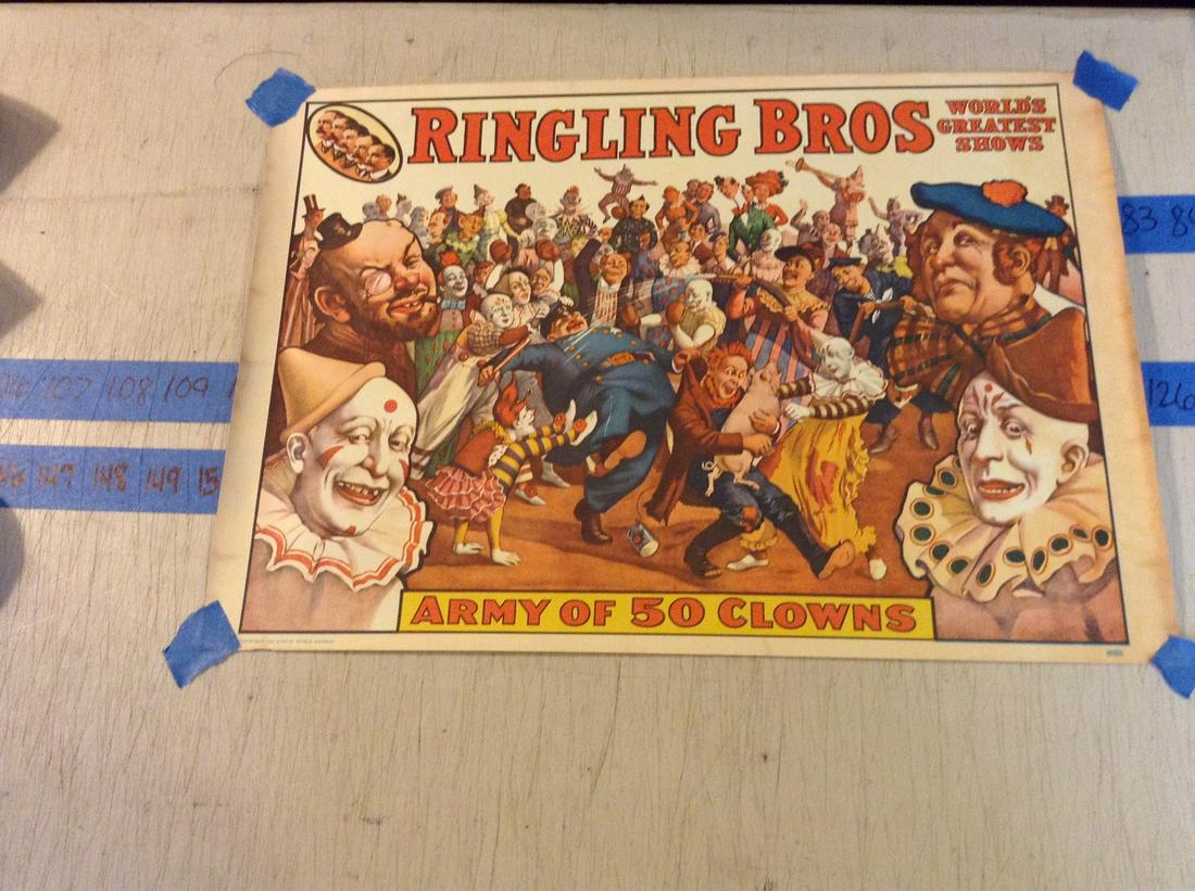 Vintage Circus Poster 1960 (1 of 1)