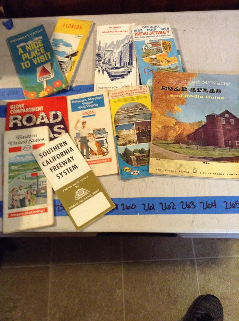 Vintage Road Maps (1 of 1)