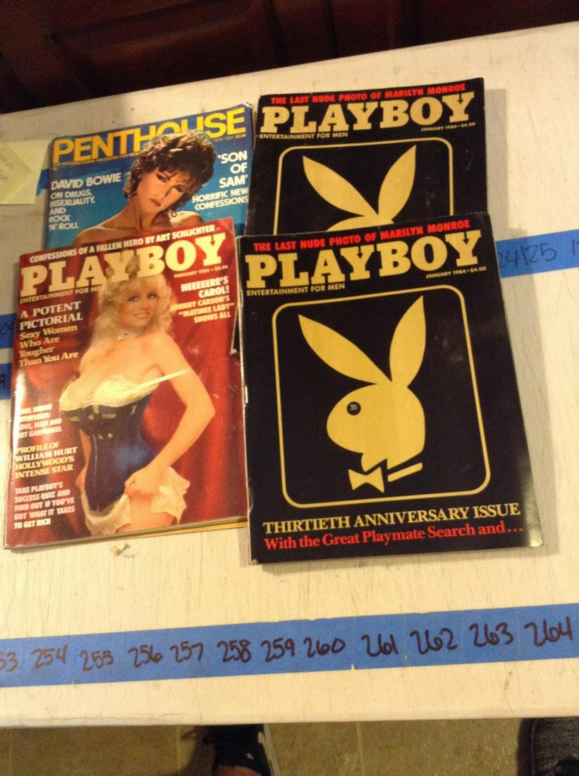 David Bowie Penthouse And Playboy Marilyn Monroe (1 of 1)