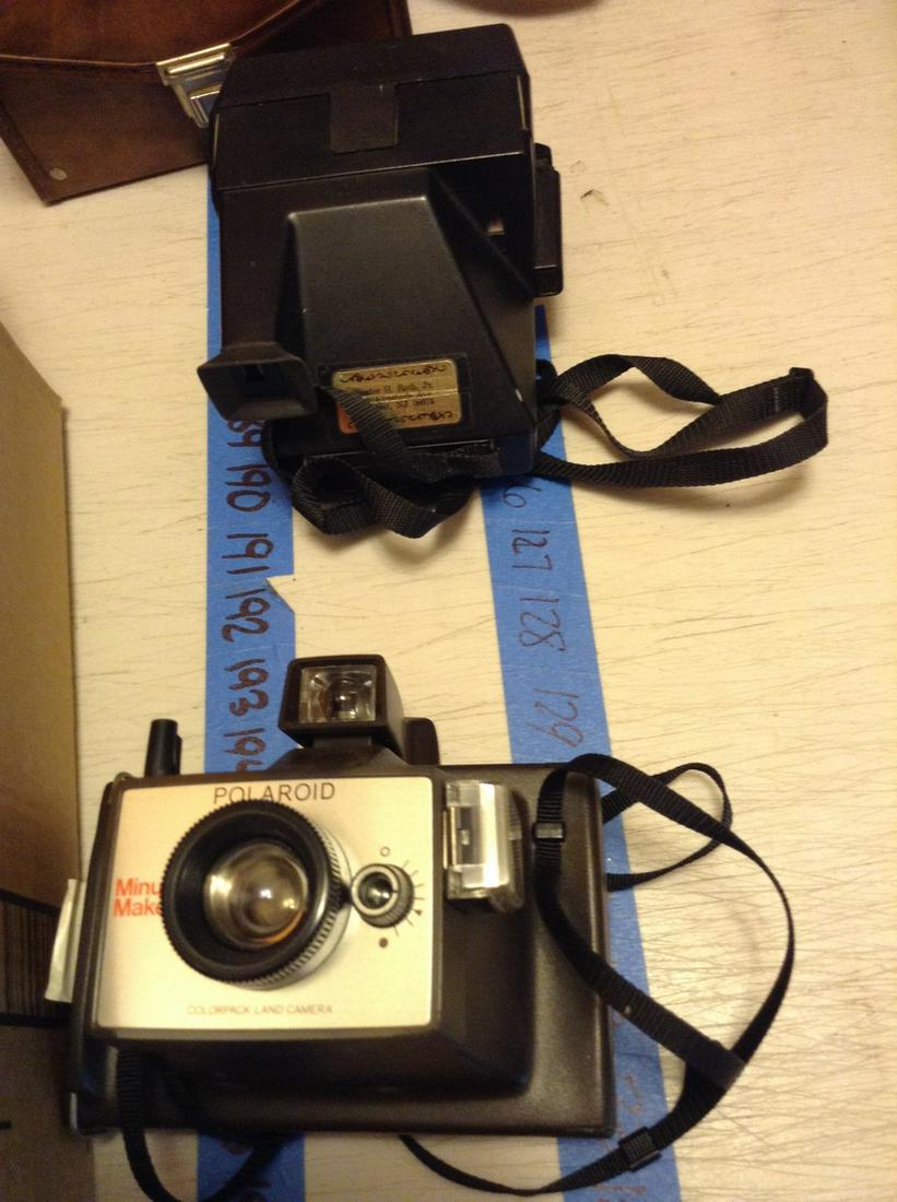 2 Vintage Polaroid Cameras (1 of 1)