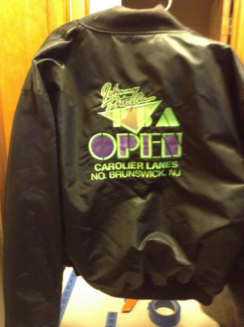 Vintage Satin Bowling Jackets Size Extra Large (1 of 1)