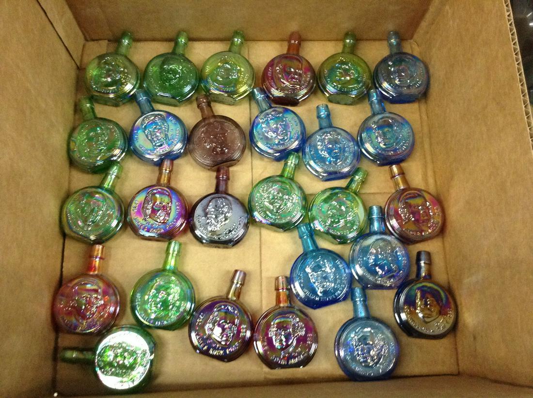Carnival Glass Presidential Bottles: Carnival Glass Presidential Bottles