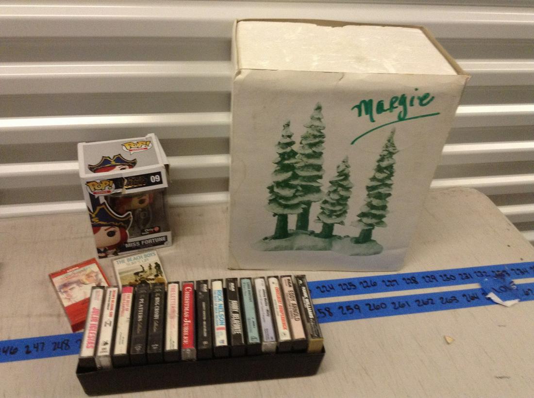 department 56 village pole pine forest, pop figure,: department 56 village pole pine forest, pop figure, cassette and more