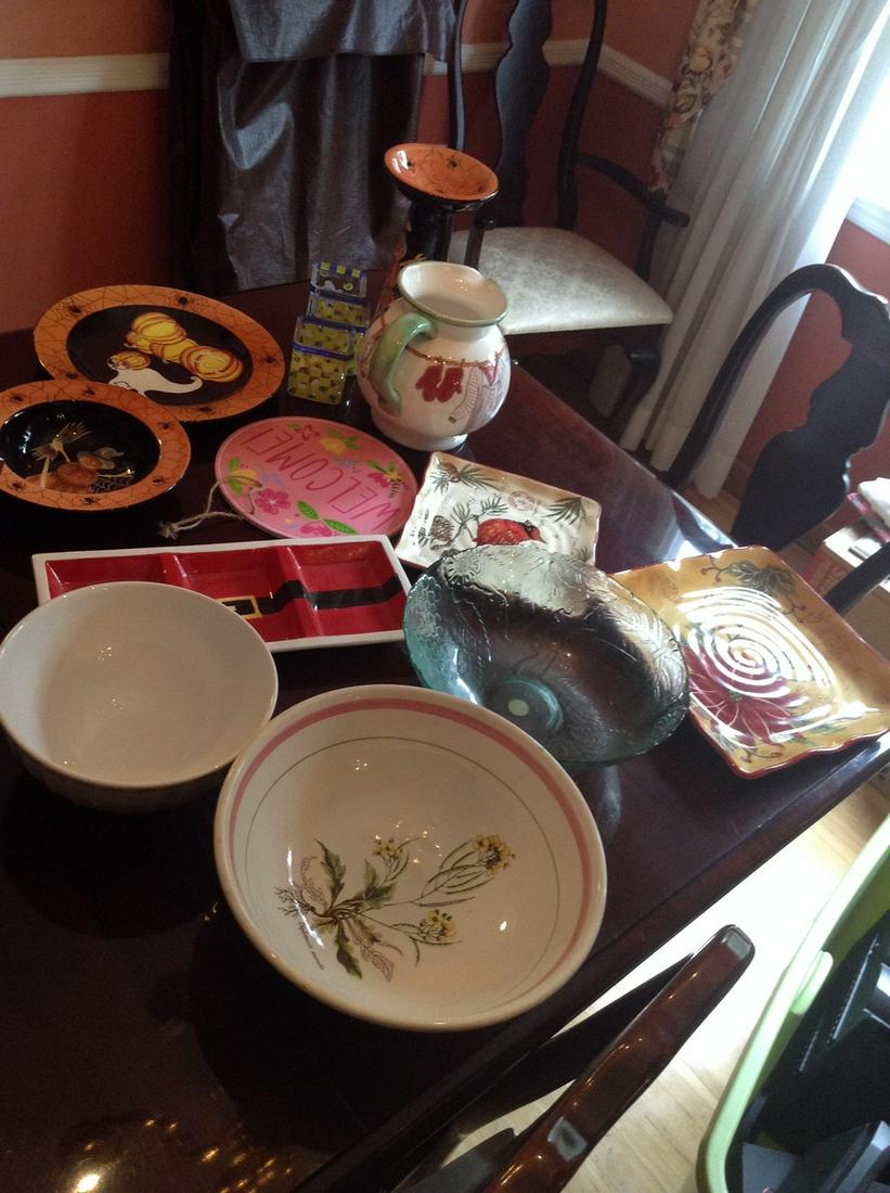 Ceramic Plates, Platters, And More (1 of 1)