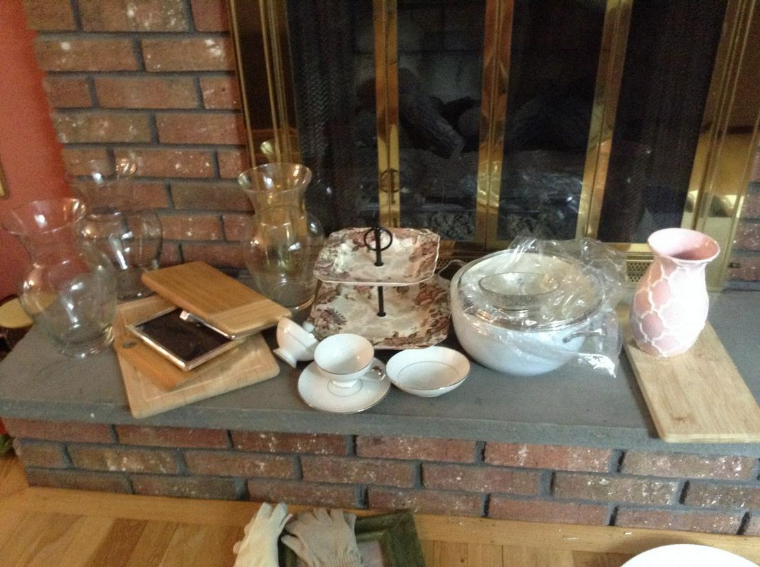 Vintage Cutting boards, Glassware, And More (1 of 1)