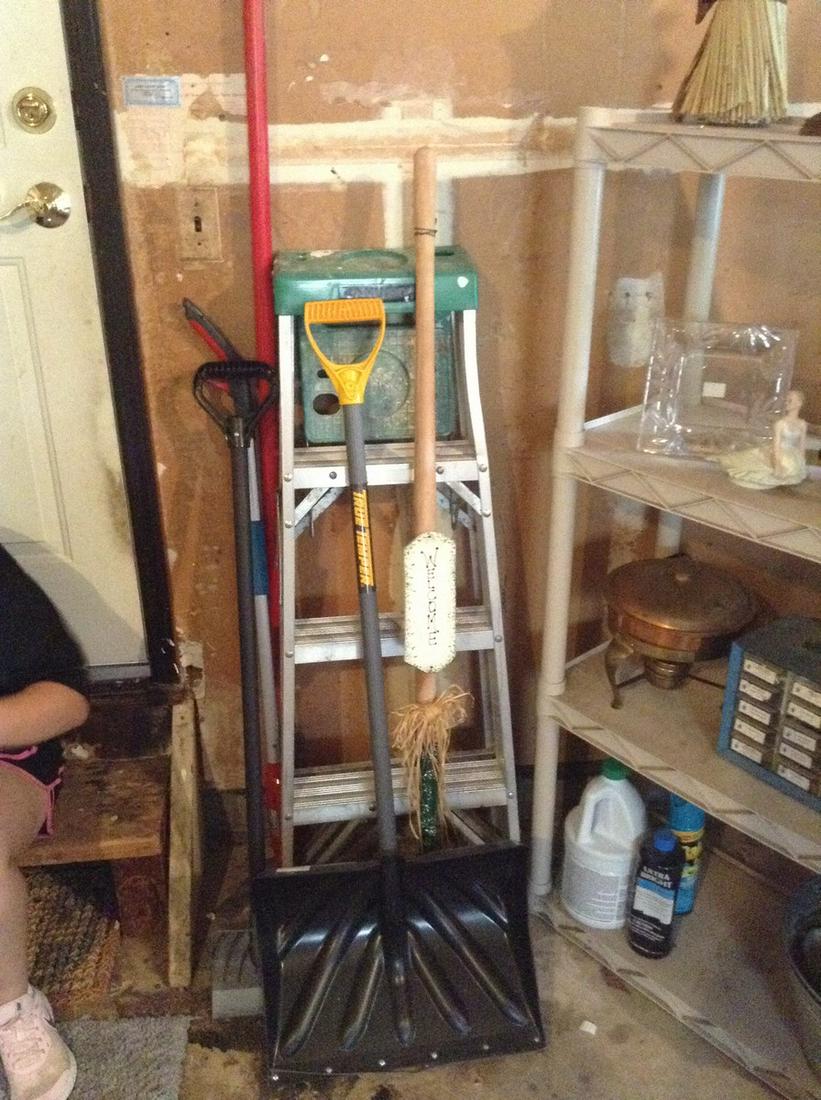 Step Ladder And Tools: Step Ladder And Tools