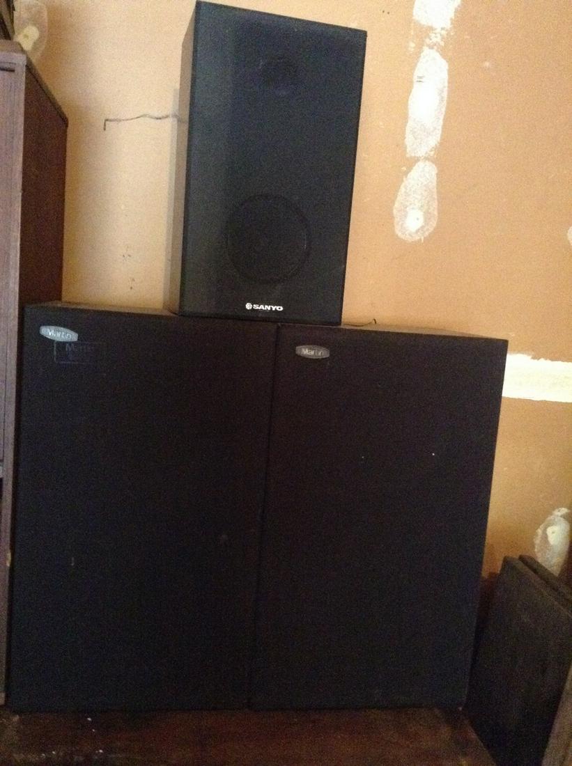 Martin And Sanyo Speakers: Martin And Sanyo Speakers
