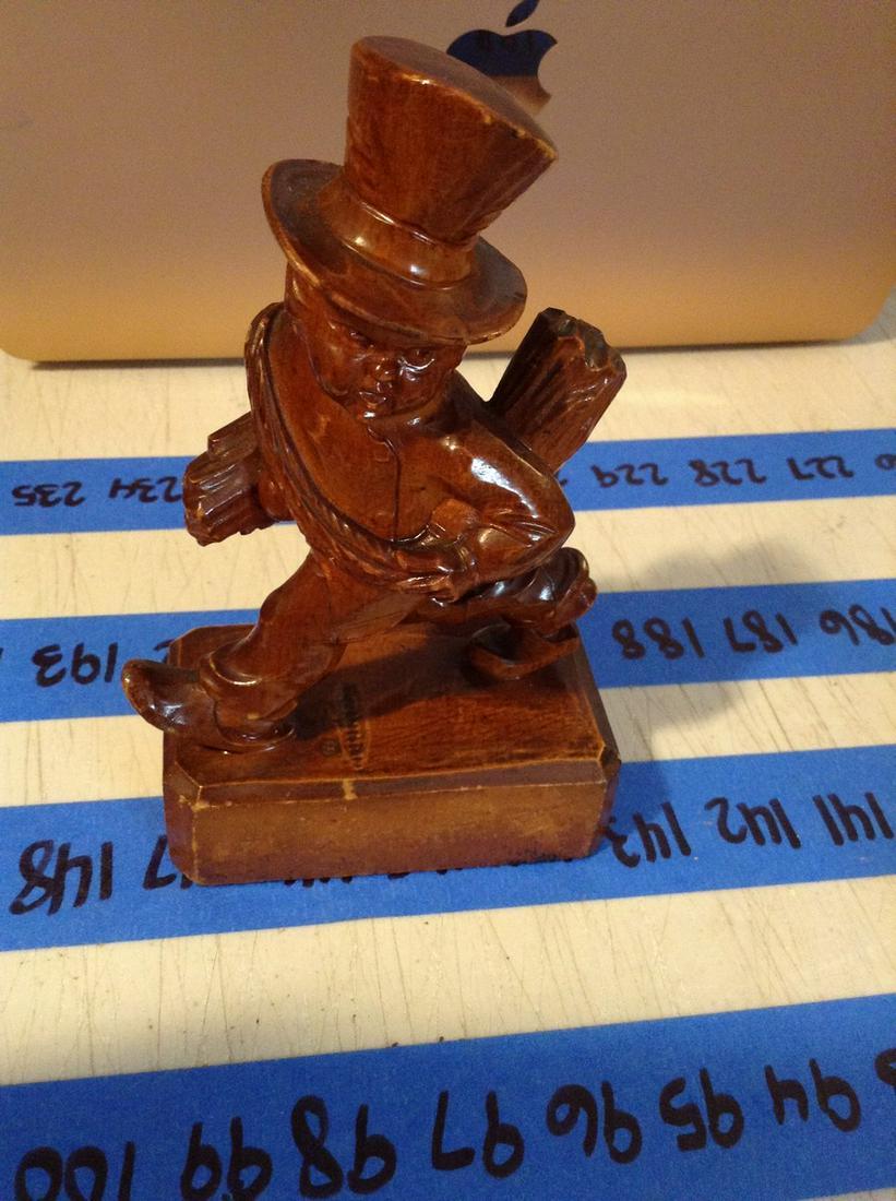 hand carved 1930s german made figure 6" tall (1 of 1)