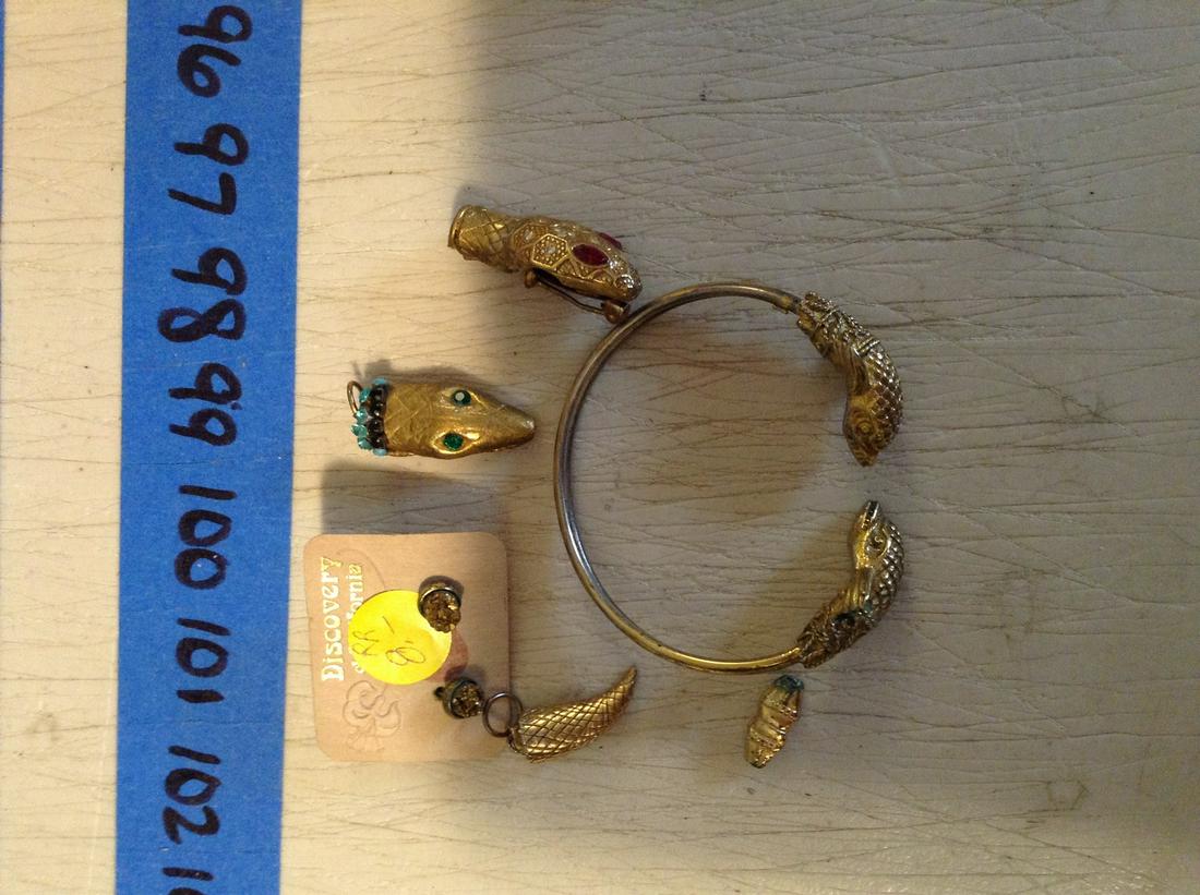 snake head pins, dolphin bracelet and more: snake head pins, dolphin bracelet and more