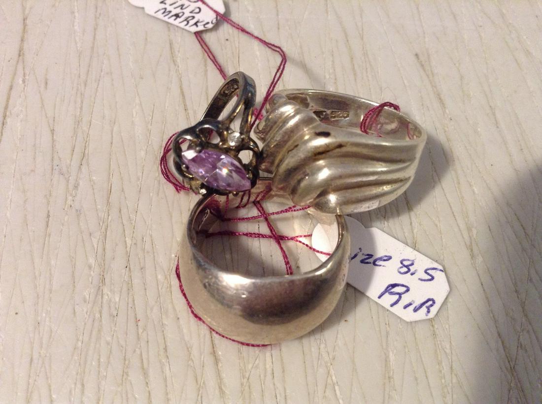 three early art deco style early rings (1 of 1)