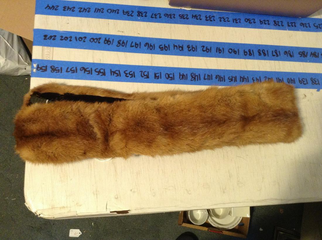 vintage mink rap 38" long: vintage mink rap 38" long