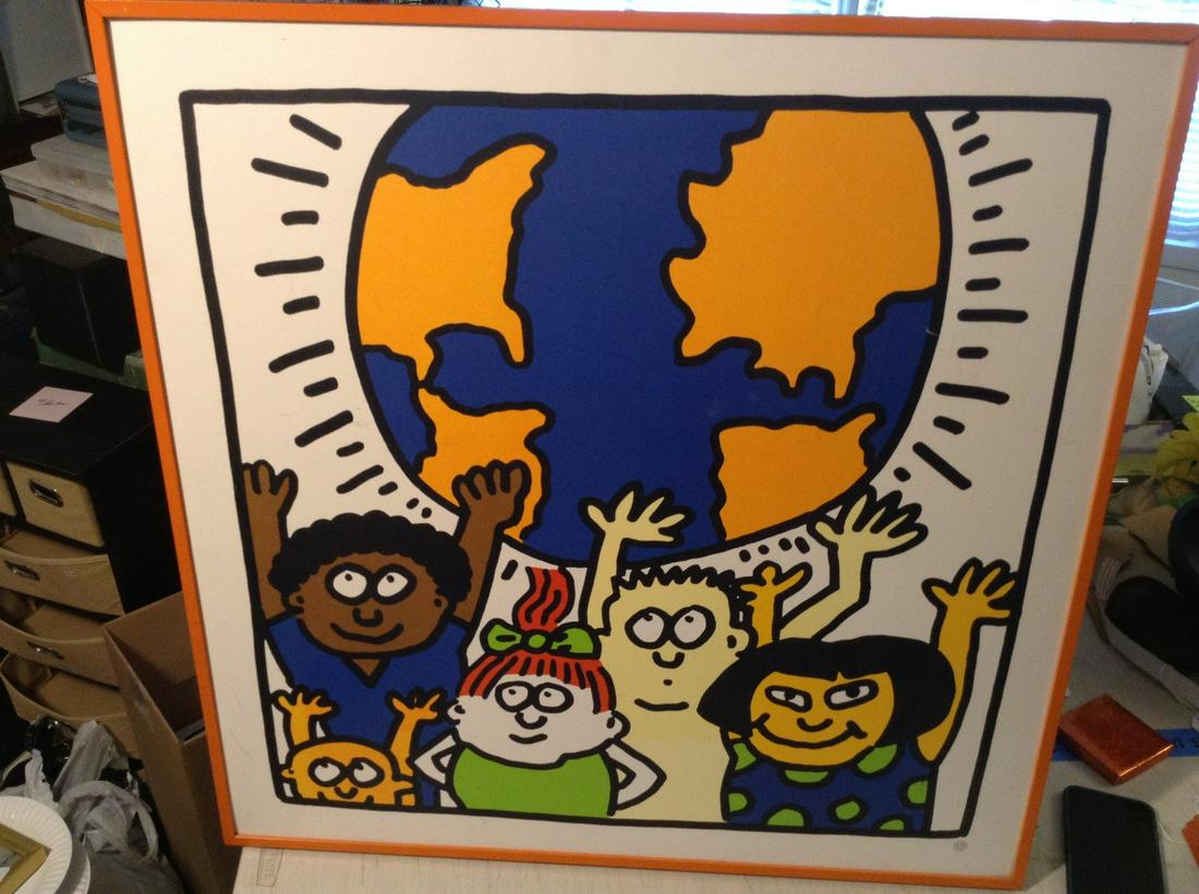 keith haring artwork 27x27 (1 of 1)