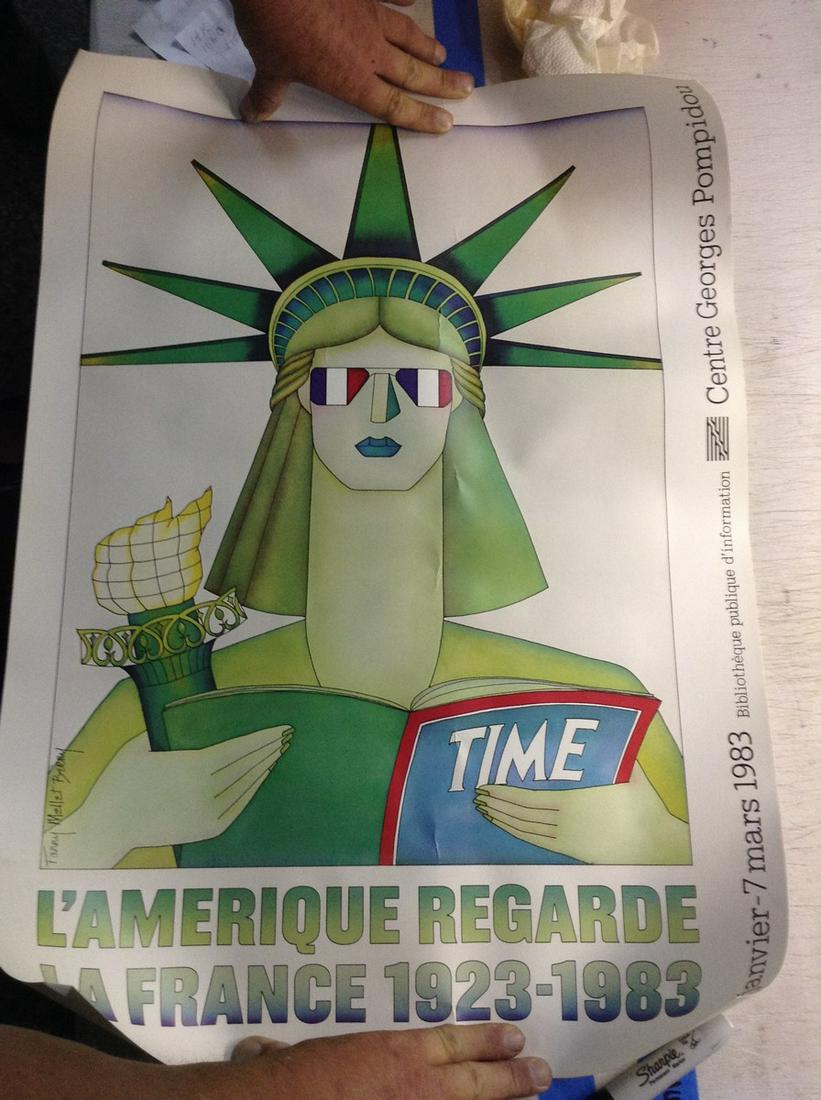 Signed 1983 French Poster (1 of 1)