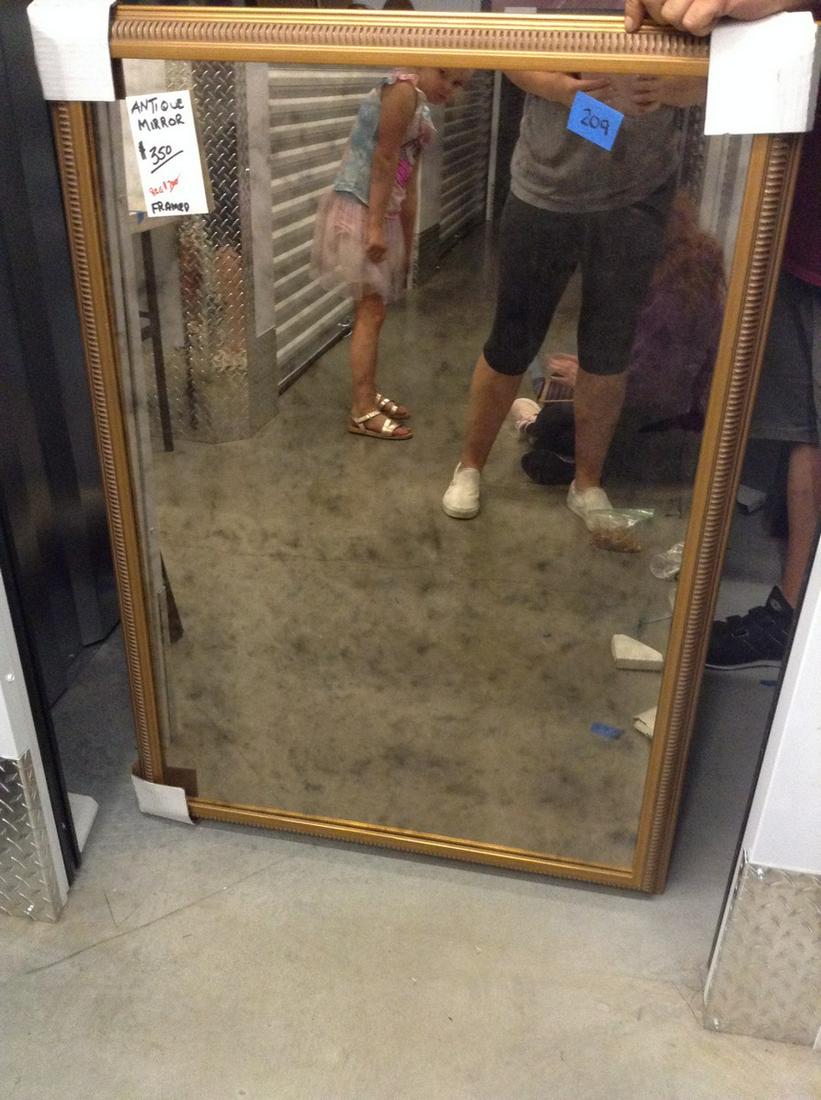 Antique Mirror (R): 33x46