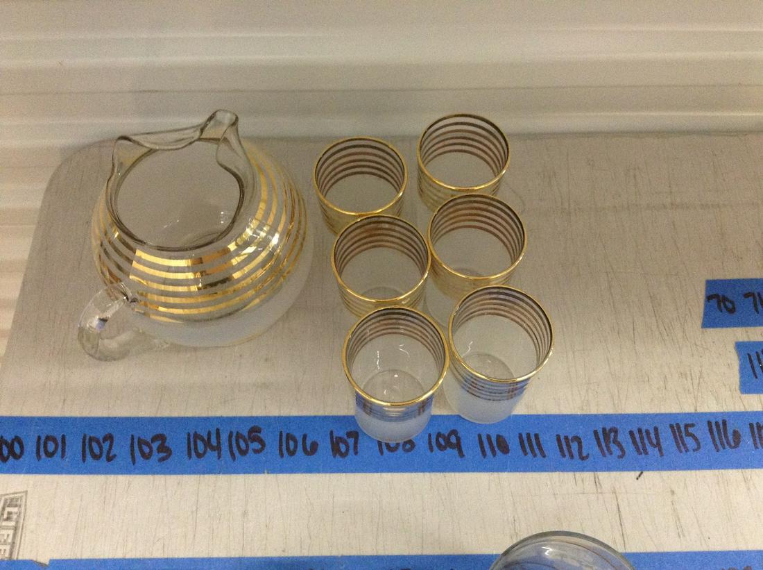 frosted mcm drink set (1 of 1)