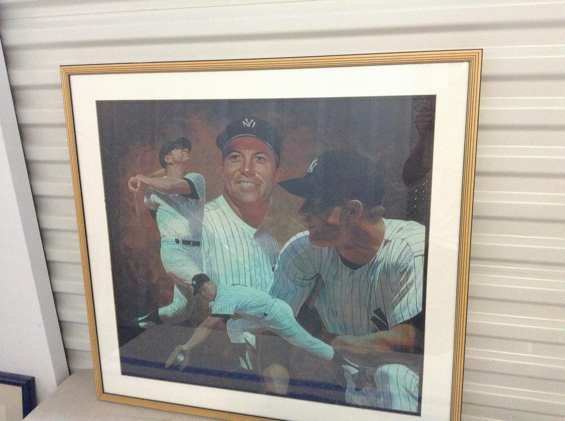 Danny Day framed print with cracked glass 32x30 (1 of 1)