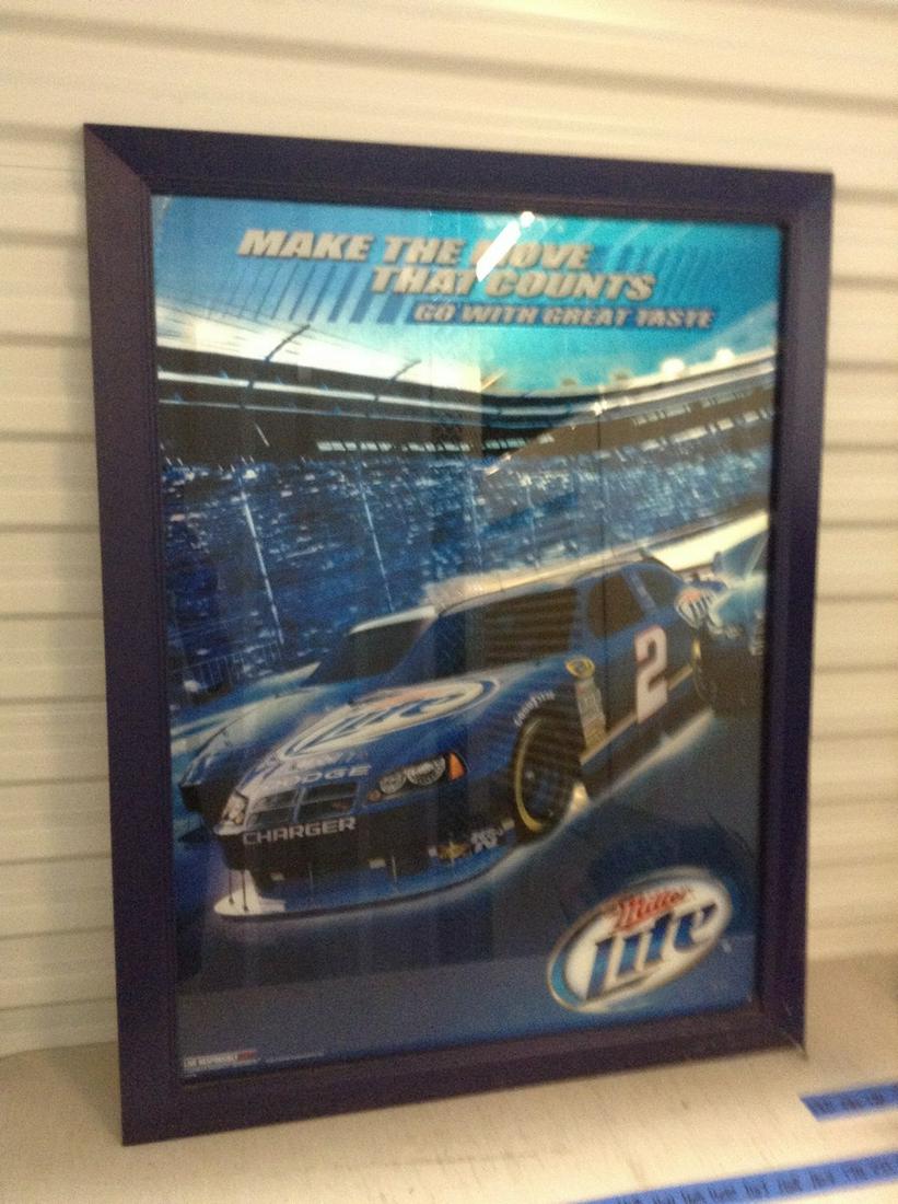 miller lite advertising poster 28x36 (J) (1 of 1)