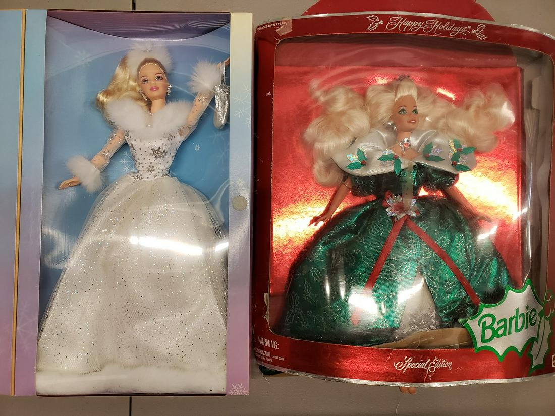Special edition Happy Holiday's Barbie and new Barbie (1 of 1)