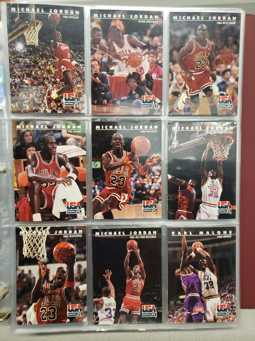 Lot of Michael Jordan cards (1 of 1)