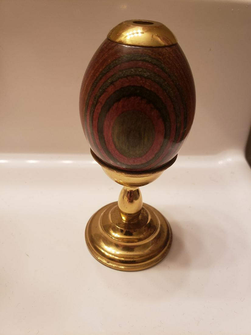 Van Cort Kaleidoscope legendary birch wood egg and (1 of 1)