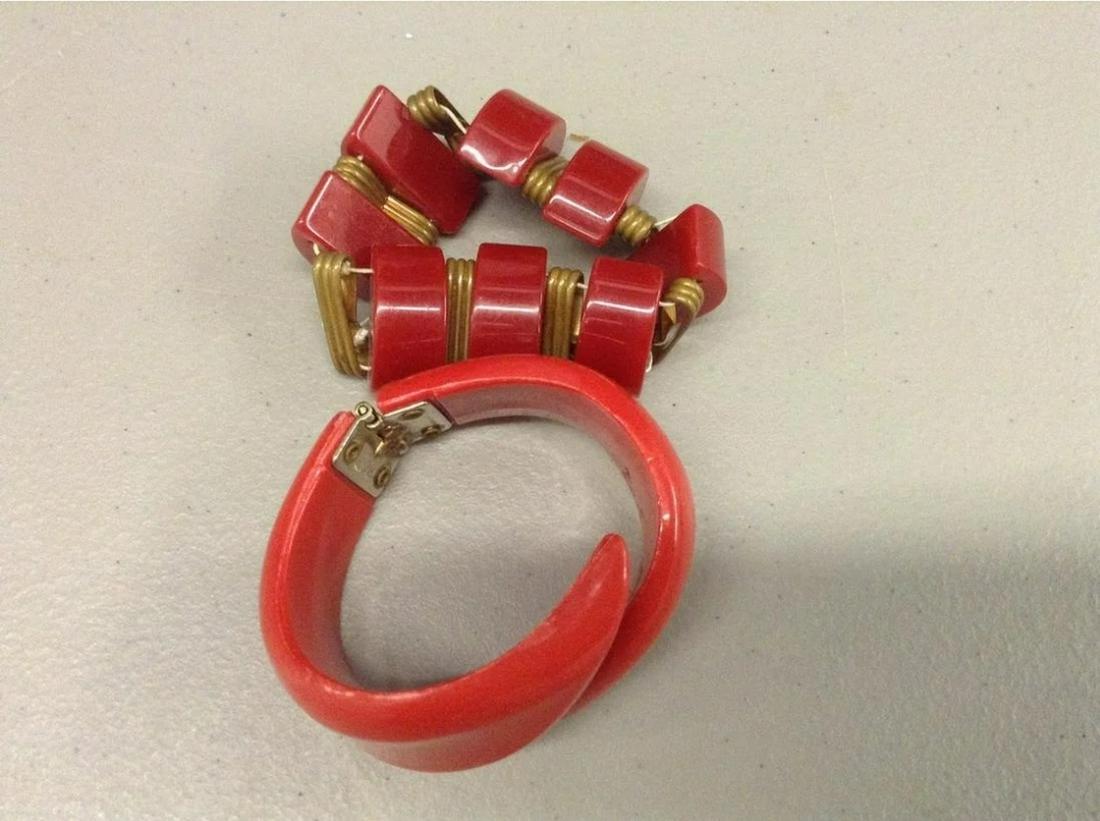 Two very early bakelite bracelets (1 of 1)