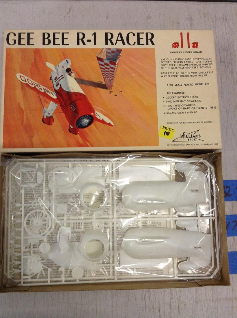 Williams Bros. Gee Bee R-1 Racer Model Number Never: Williams Bros. Gee Bee R-1 Racer Model Number Never Built