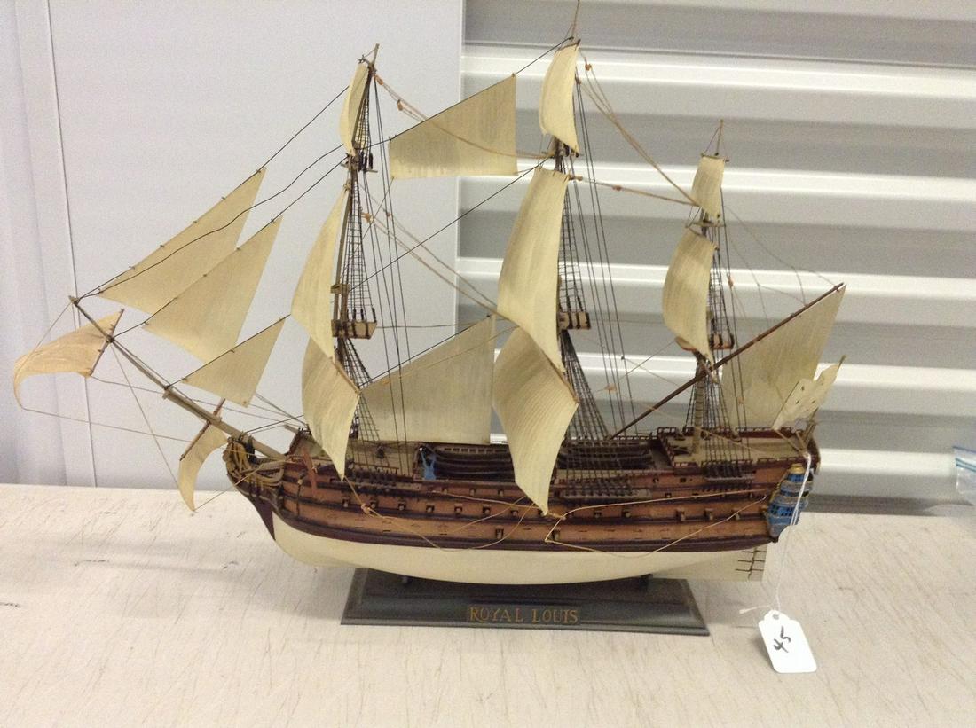 Complete Built Ship Set: 18x15