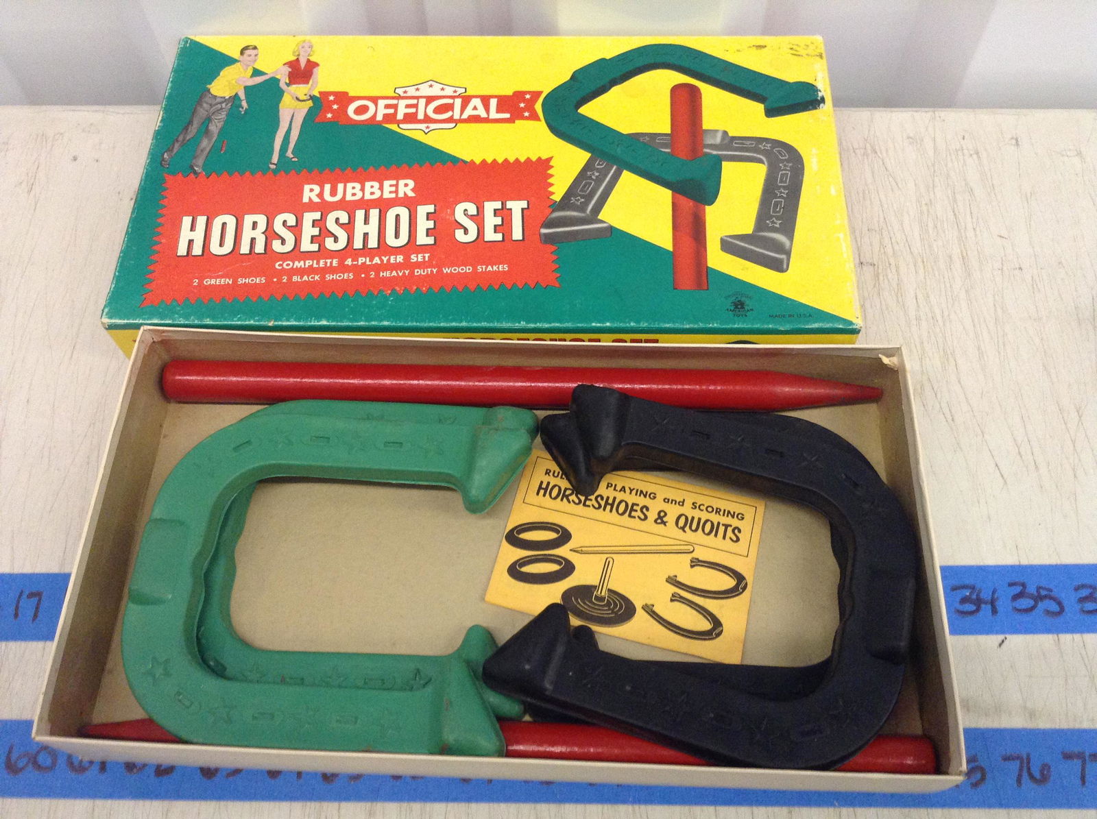 Official Rubber Horseshoe Set (1 of 1)