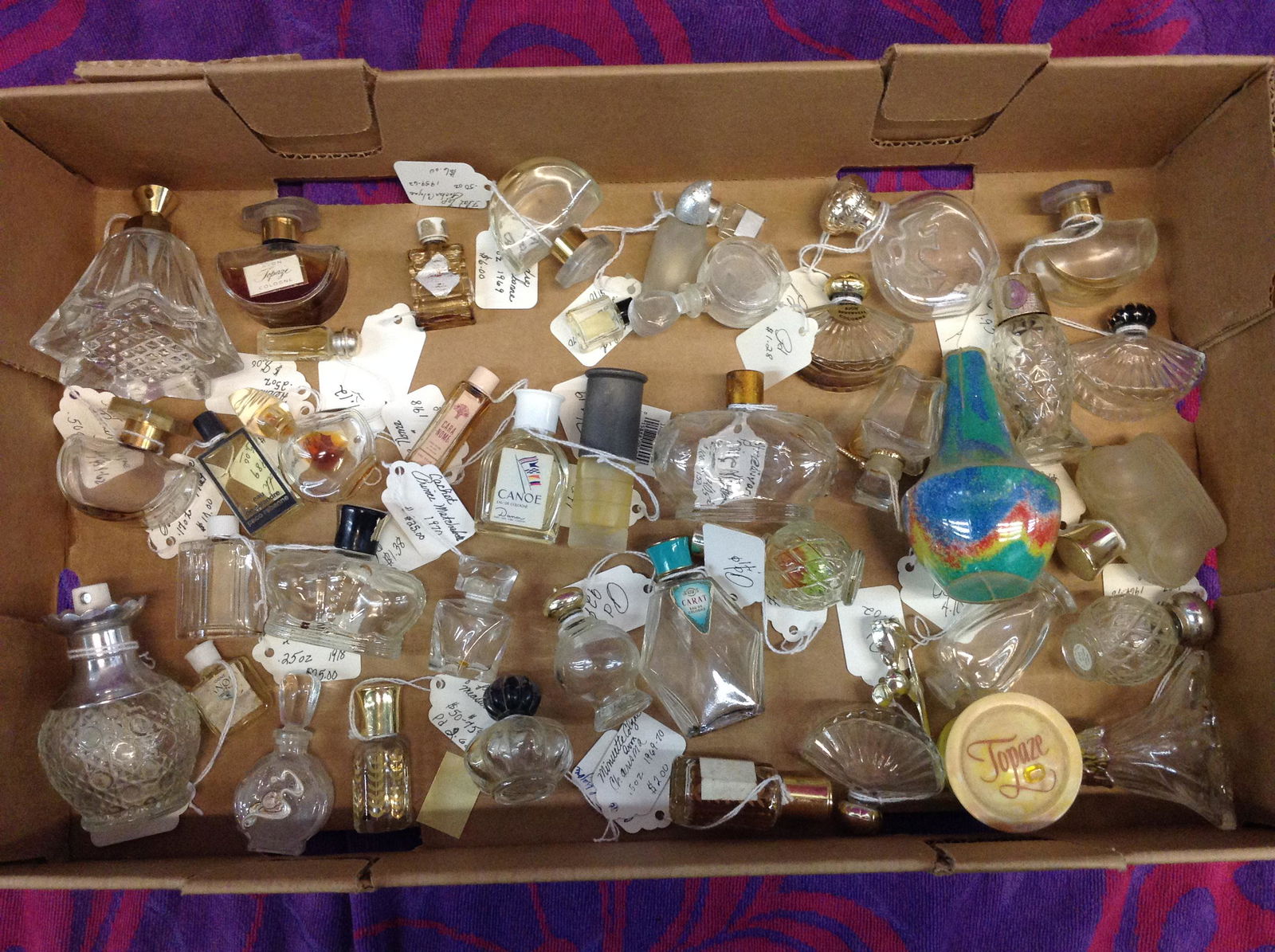 AVON And Other Vintage Perfume Bottles Mostly Empty (1 of 1)