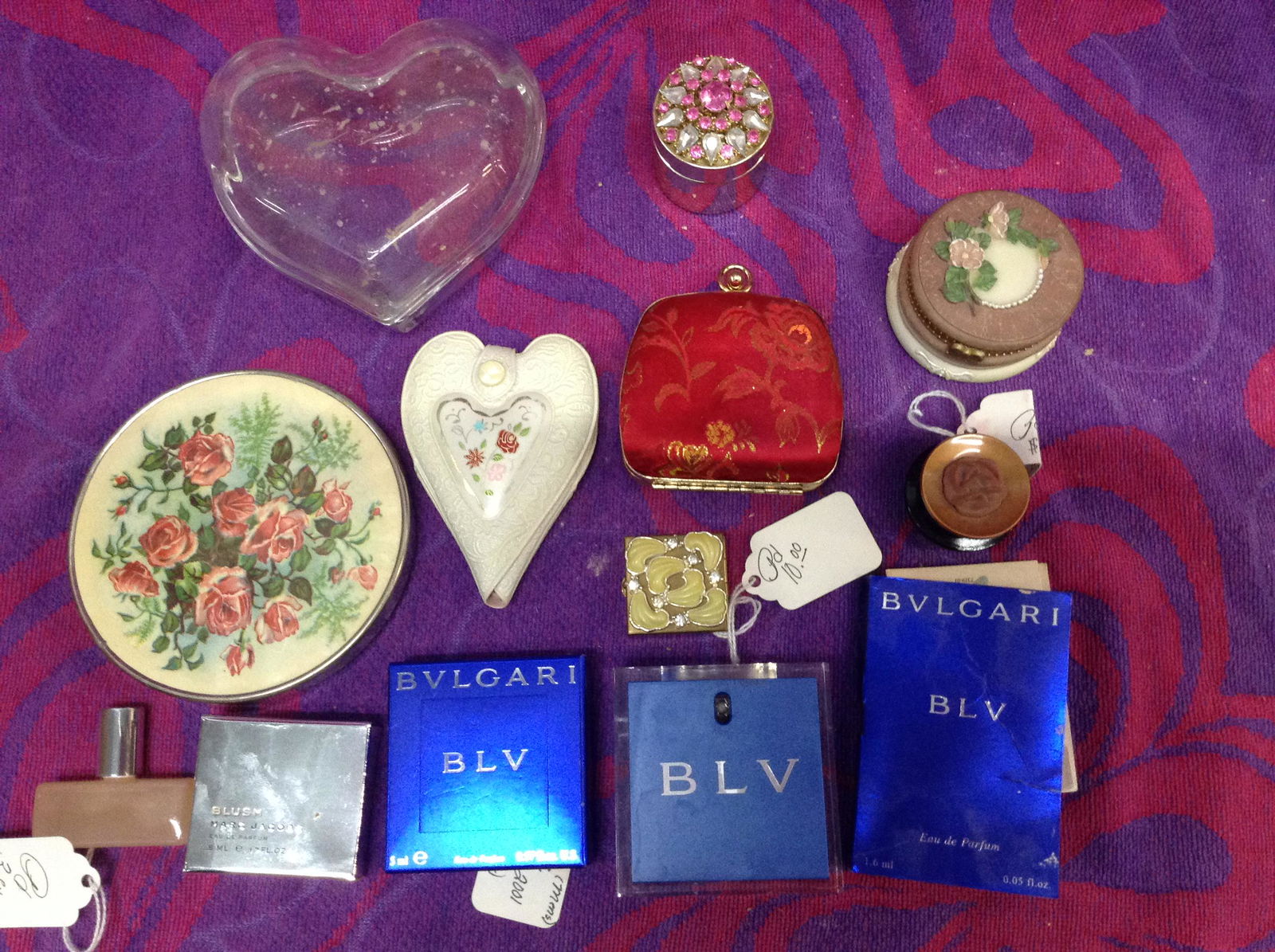 Marc Jacobs Perfume And Other Vintage Trinket Boxes (1 of 1)