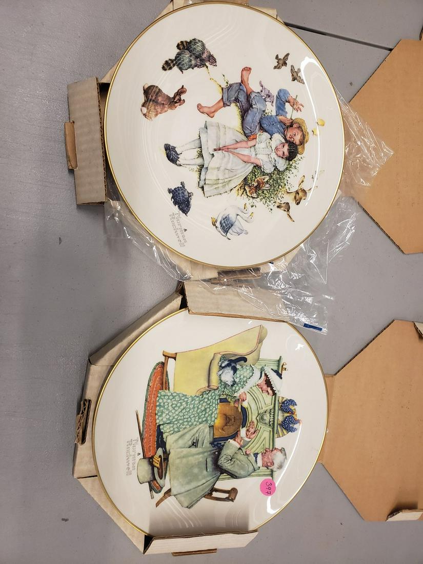 Two Gorham Fine China limited edition Norman Rockwell (1 of 1)