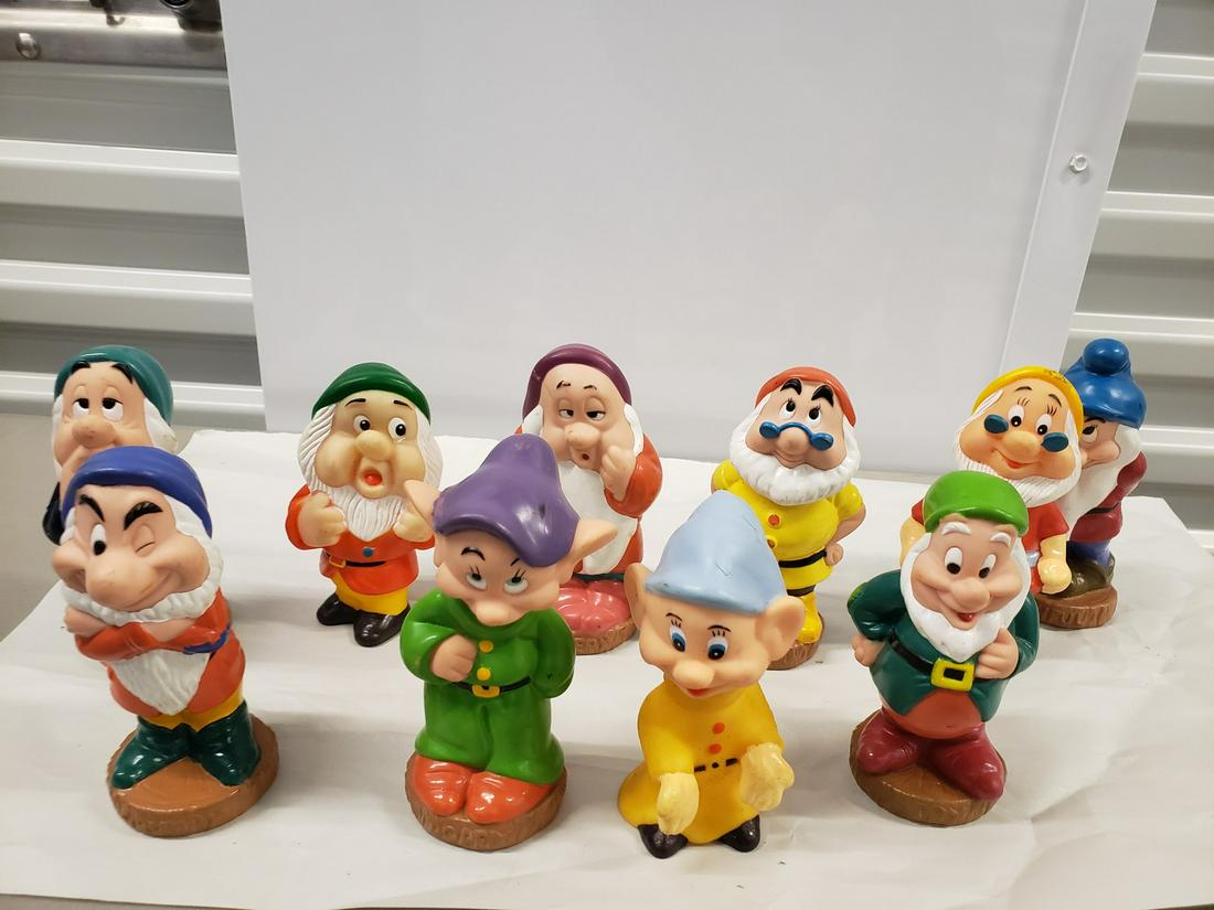 Lot of Walt Disney Seven Dwarf figures (1 of 1)