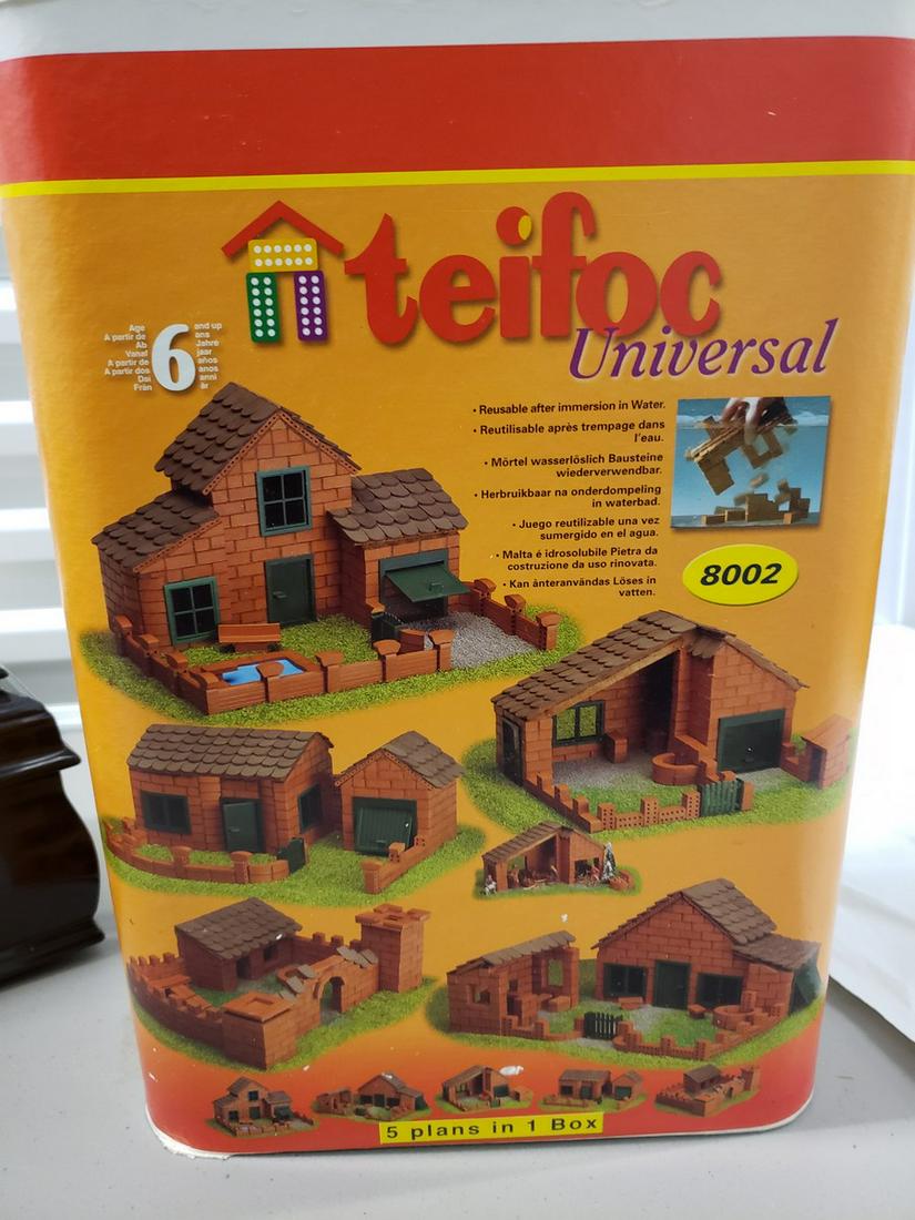 Vintage Teifoc Universal blocks: Vintage Teifoc Universal blocks