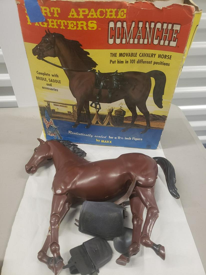 Fort Apache Fighters Comanche Hourse with saddle by (1 of 1)